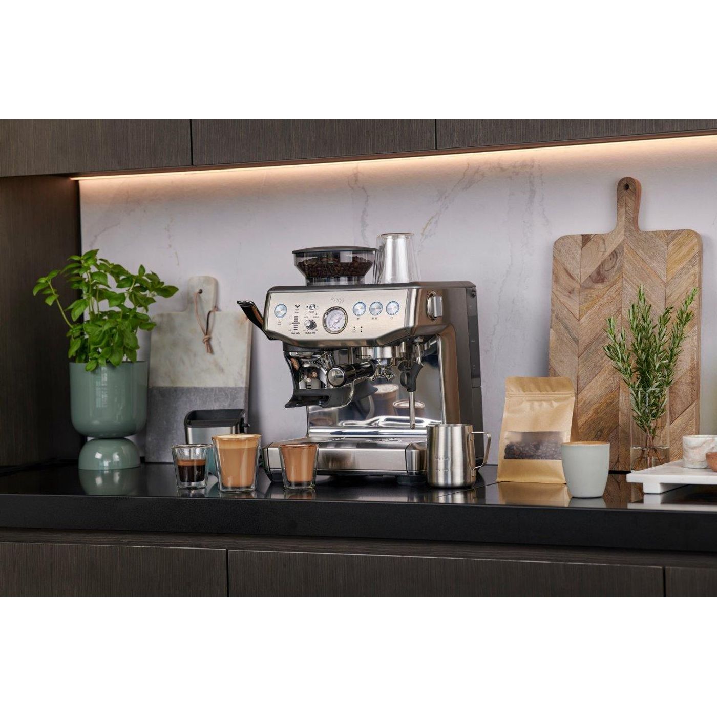 Machine à Expresso Barista Express Impress inox